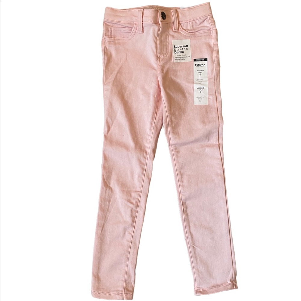 Blush Girls Sonoma Jeggings size 6, New With Tags